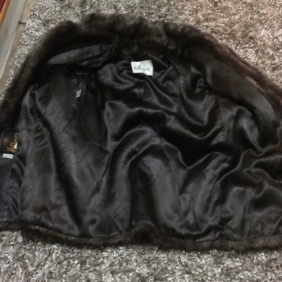 Hillmoore New York fur coat size 10 - Picture 4 of 4